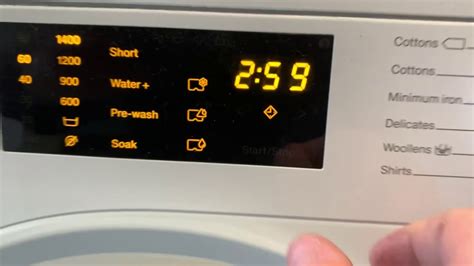 Wait at least 2 minutes before reconnecting the washing machine to the mains electricity supply. . How to cancel delay start on miele washing machine